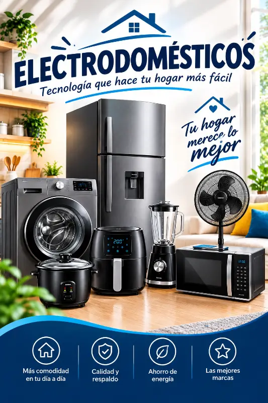 Categoría Electrodomésticos — PlastiBello