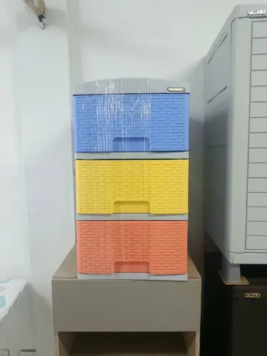 Cajonera plástica de 3 gavetas para hogar y negocio en Bello y Medellín