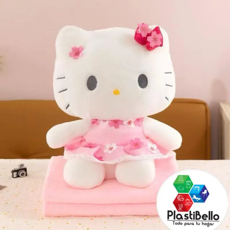 Peluche cobija hello Kitty para hogar y negocio en Bello y Medellín