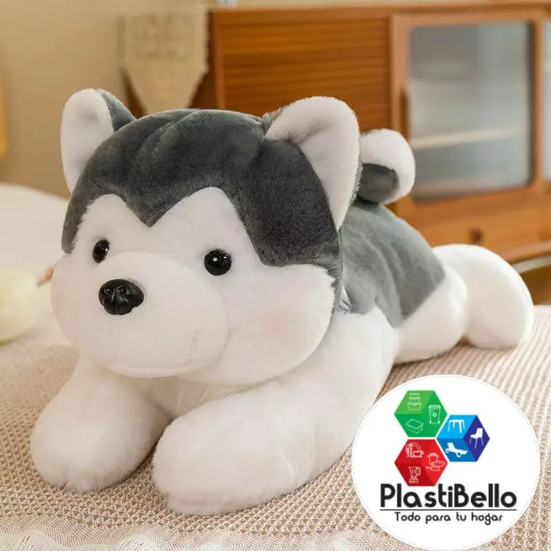 Peluche cobija lobo para hogar y negocio en Bello y Medellín