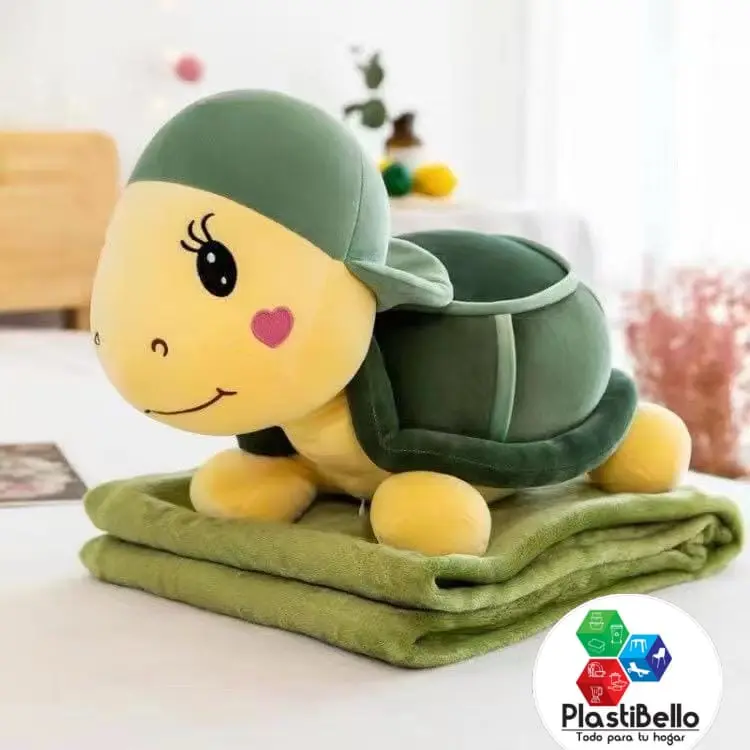 Peluche cobija Tortuga para hogar y negocio en Bello y Medellín