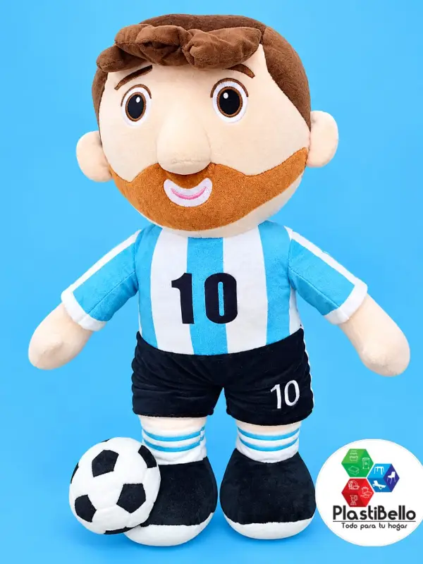 Peluche cobija messi para hogar y negocio en Bello y Medellín